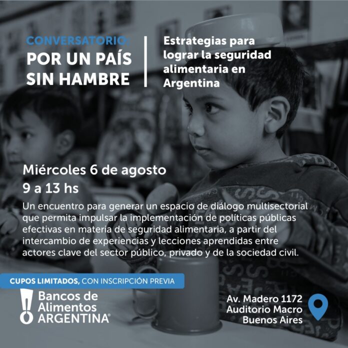 INVITACION CONVERSATORIO BANCOS DE ALIMENTOS ARGENTINA